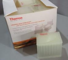 case of 10 racks of pre sterilized Thermo Scientific automation pipette tips #967-021