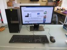 Dell Optiplex 3040 computer 465 gb hard drive, 4 gb ram, 64bit system, Windows 7, 21" Dell monitor,