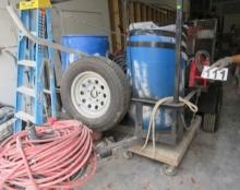 utility trailer with drop ramp gate vin 53VBU0812GG02494  1356 gvw