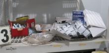 masks, safety glasses, box Hilti concrete inserts