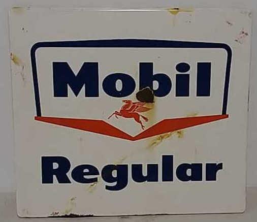 SSP Mobil Regular pump sign