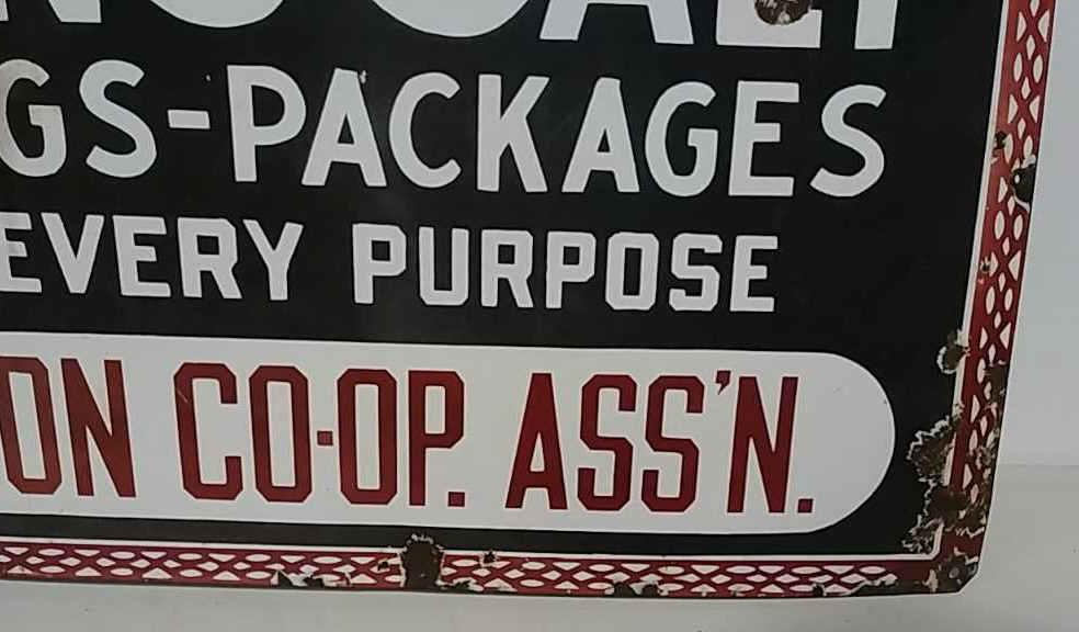 SSP Dealer Olsburg Co-op sign