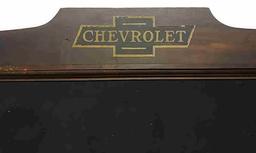 Chevrolet wooden easel display board