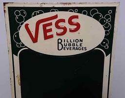 SST Vess embossed chalkboard sign