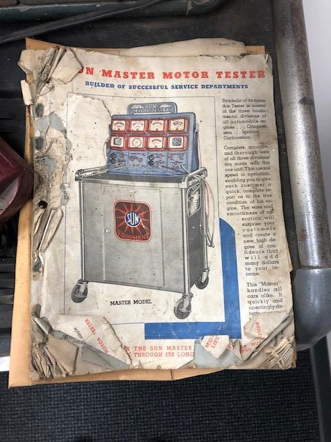 1950's Sun Diagnosic machine