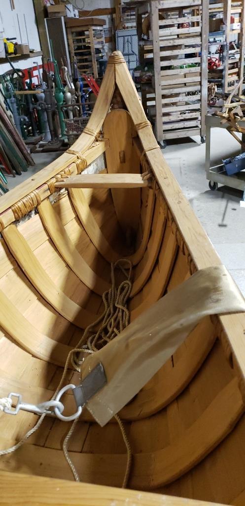 Ojibwa Birch Bark Canoe 13' 8"