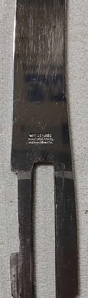 Western knife/hatchet combo