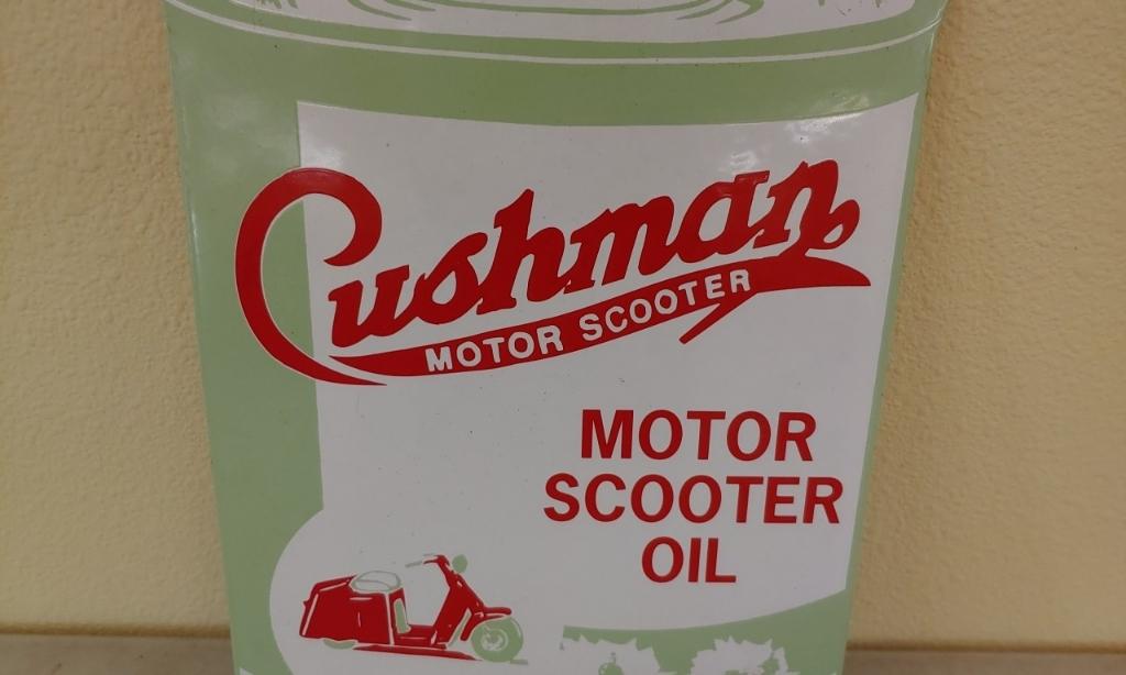 SSP Cushman motor Scooter sign