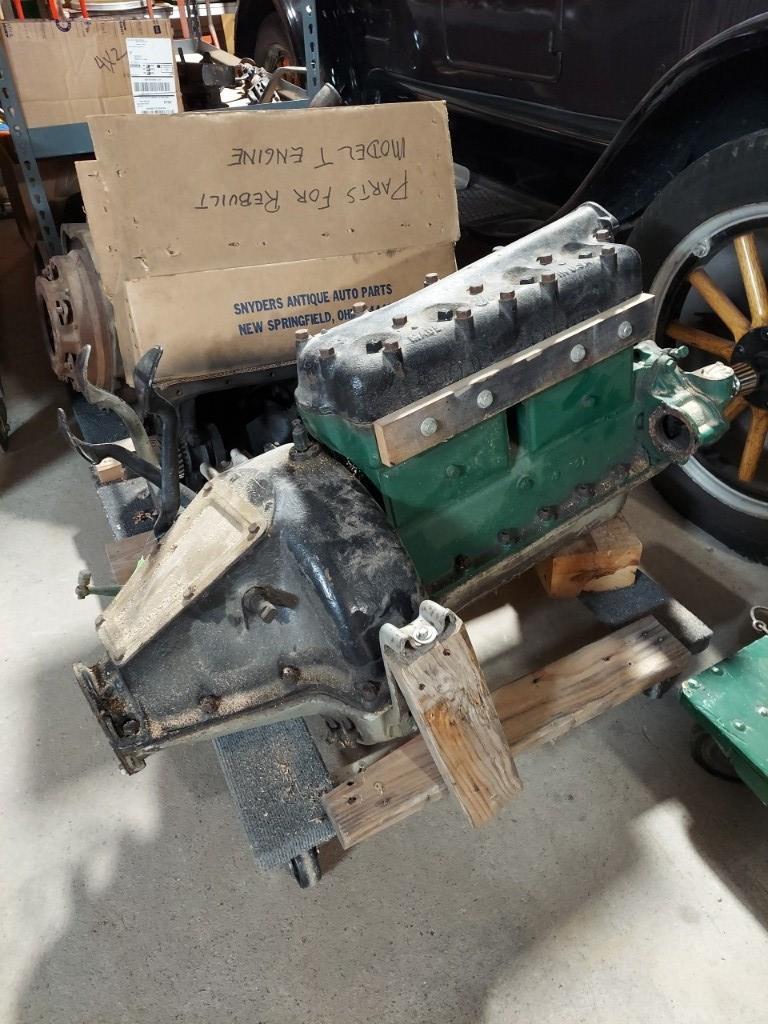 Model A and T parts at the end of Auction