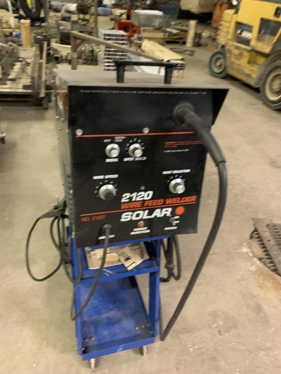 2120 wire Feed Welder Solar Mig 1985 Mfgr Century