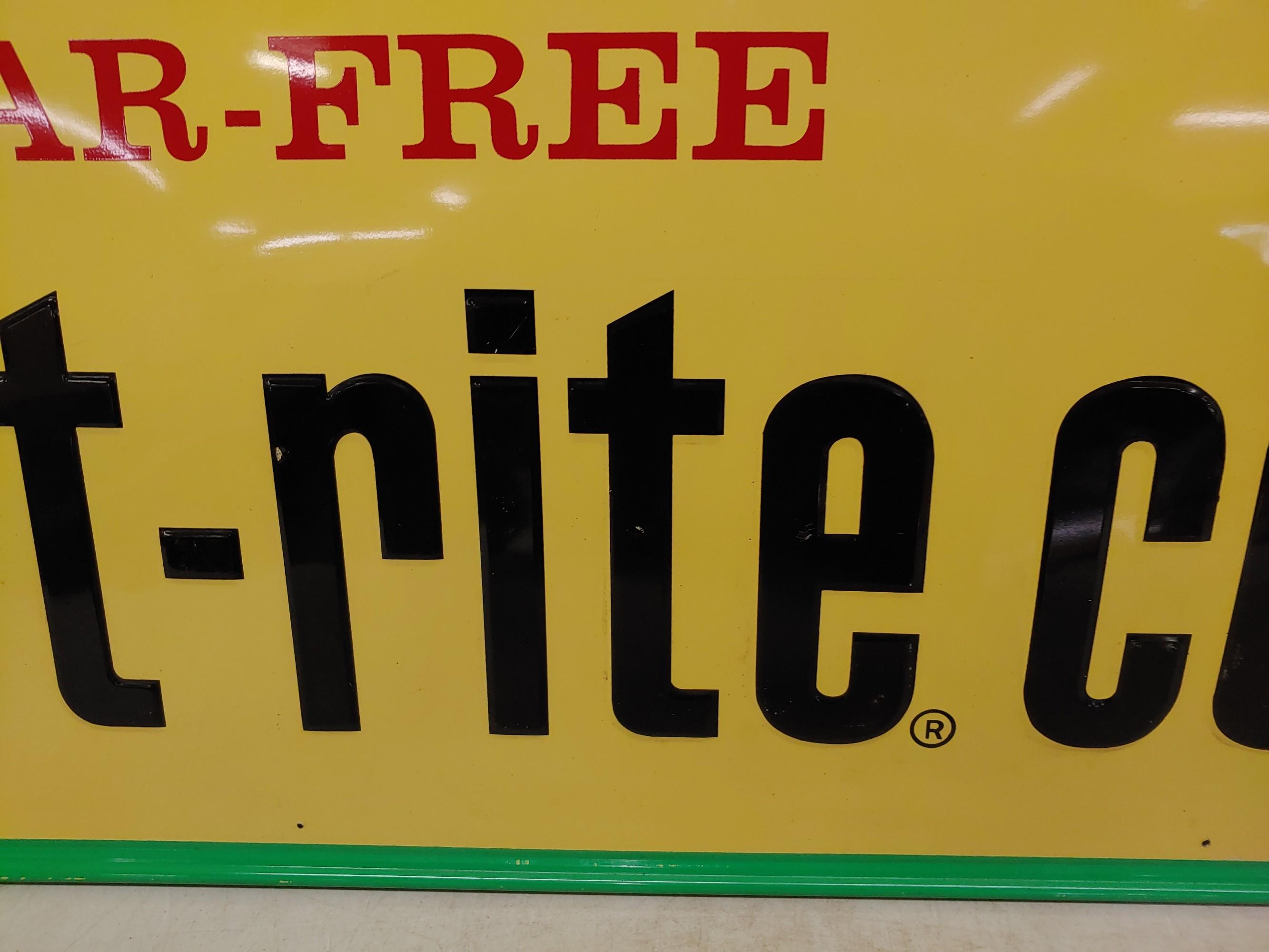 SST diet-rite embossed sign