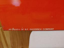 NOS SST Embossed BF Goodrich Tires sign