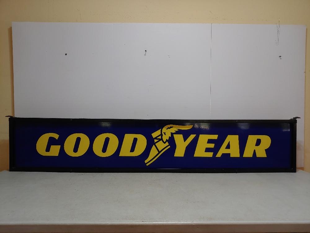 DST Goodyear framed sign
