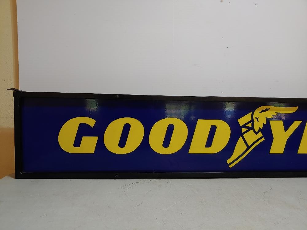 DST Goodyear framed sign