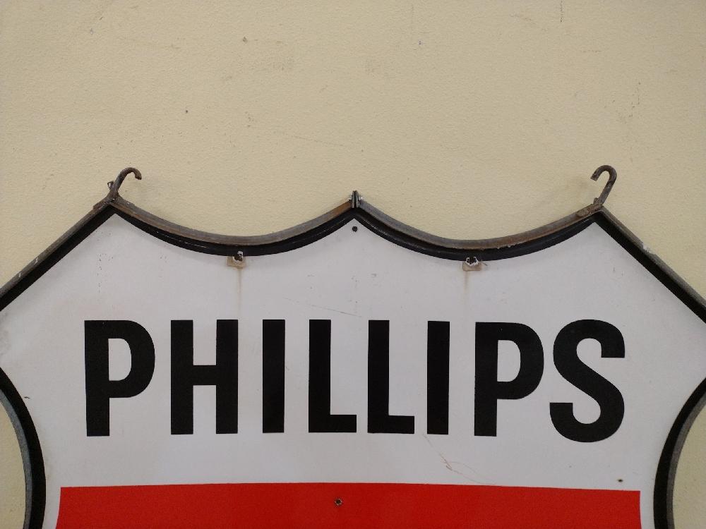 DSP Phillips 66 sign with frame