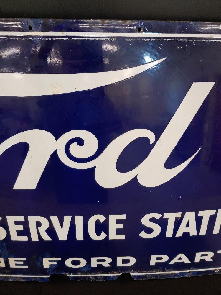 SSP Ford Authorized Service sign