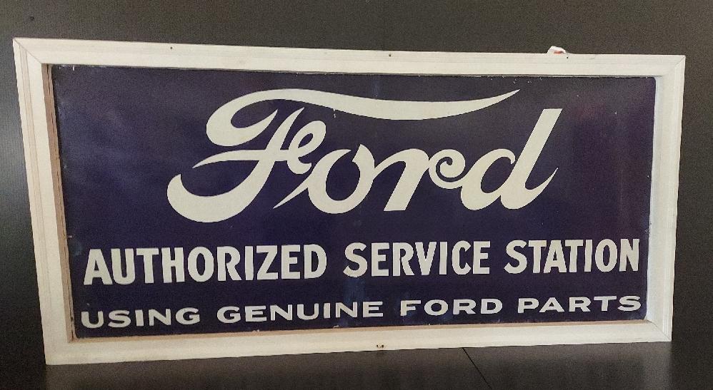 SSP Ford Authorized Service sign