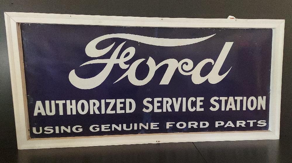 SSP Ford Authorized Service sign