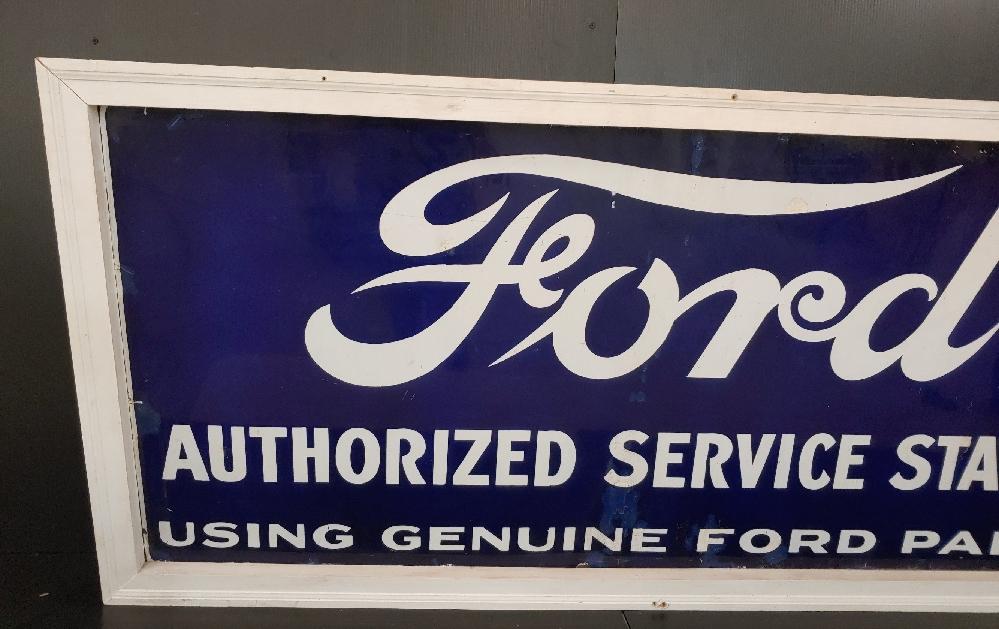 SSP Ford Authorized Service sign