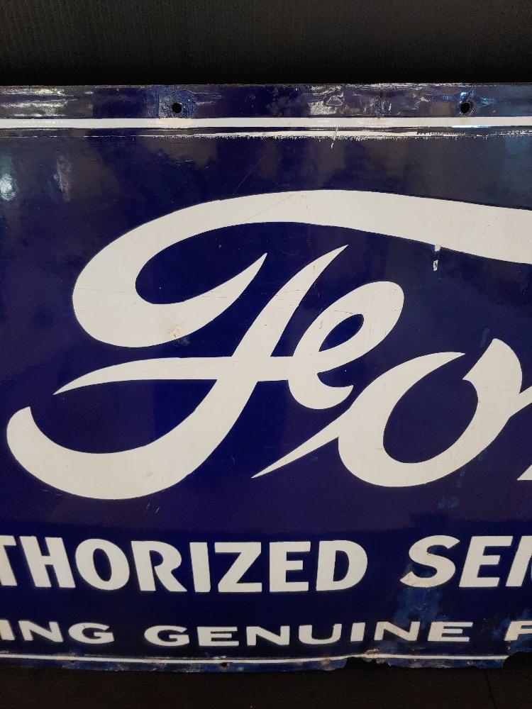SSP Ford Authorized Service sign