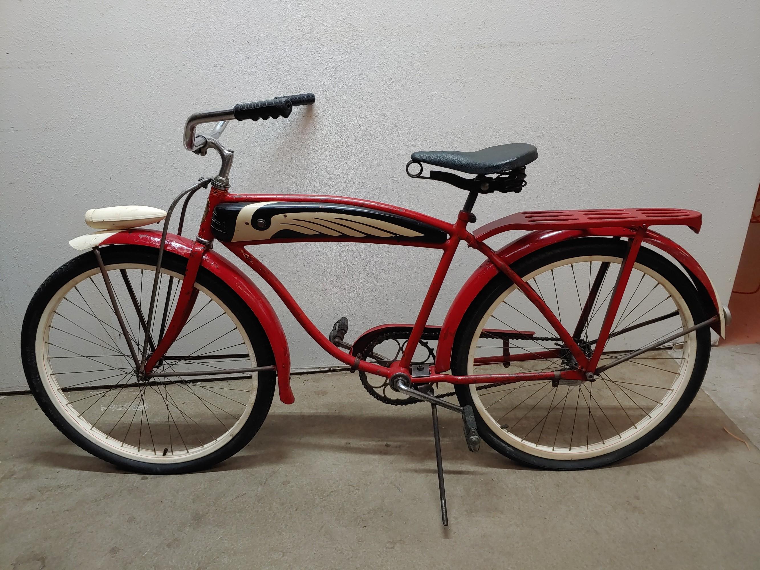 1940 Schwinn DX the world tank bike 26"