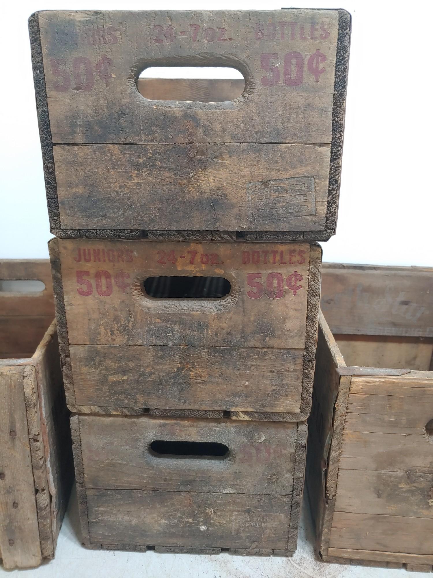 Beer Ad Crates