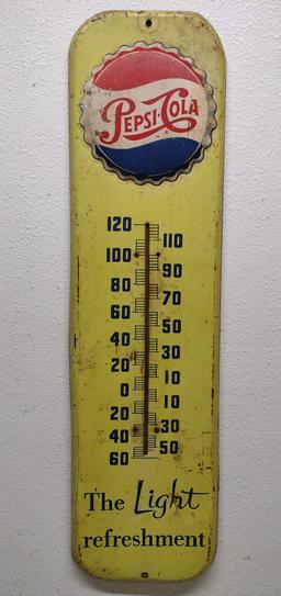 Embossed Pepsi Bottle Cap SST Thermometer