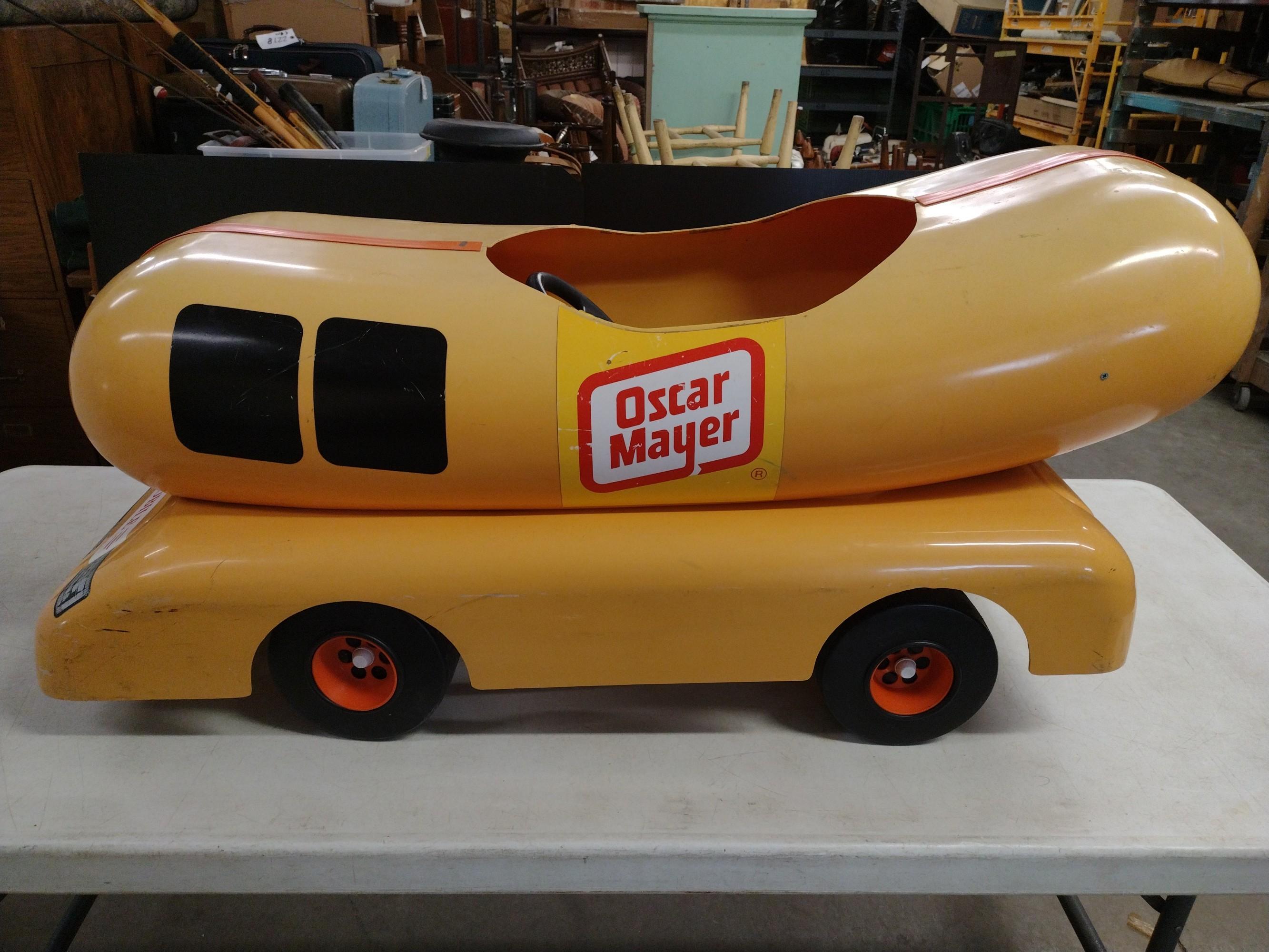 Oscar Mayer Wienermobile Plastic Pedal Car