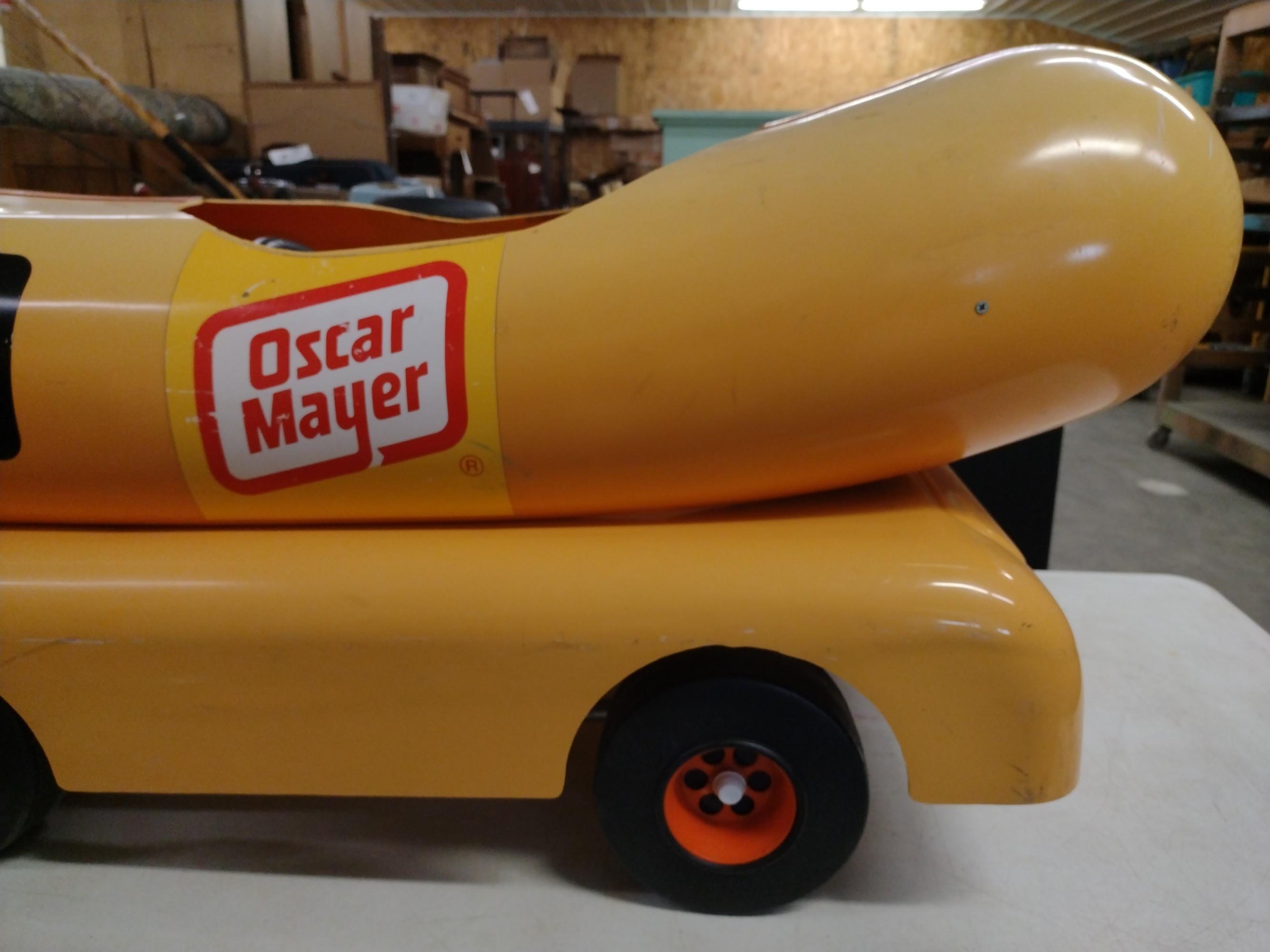 Oscar Mayer Wienermobile Plastic Pedal Car