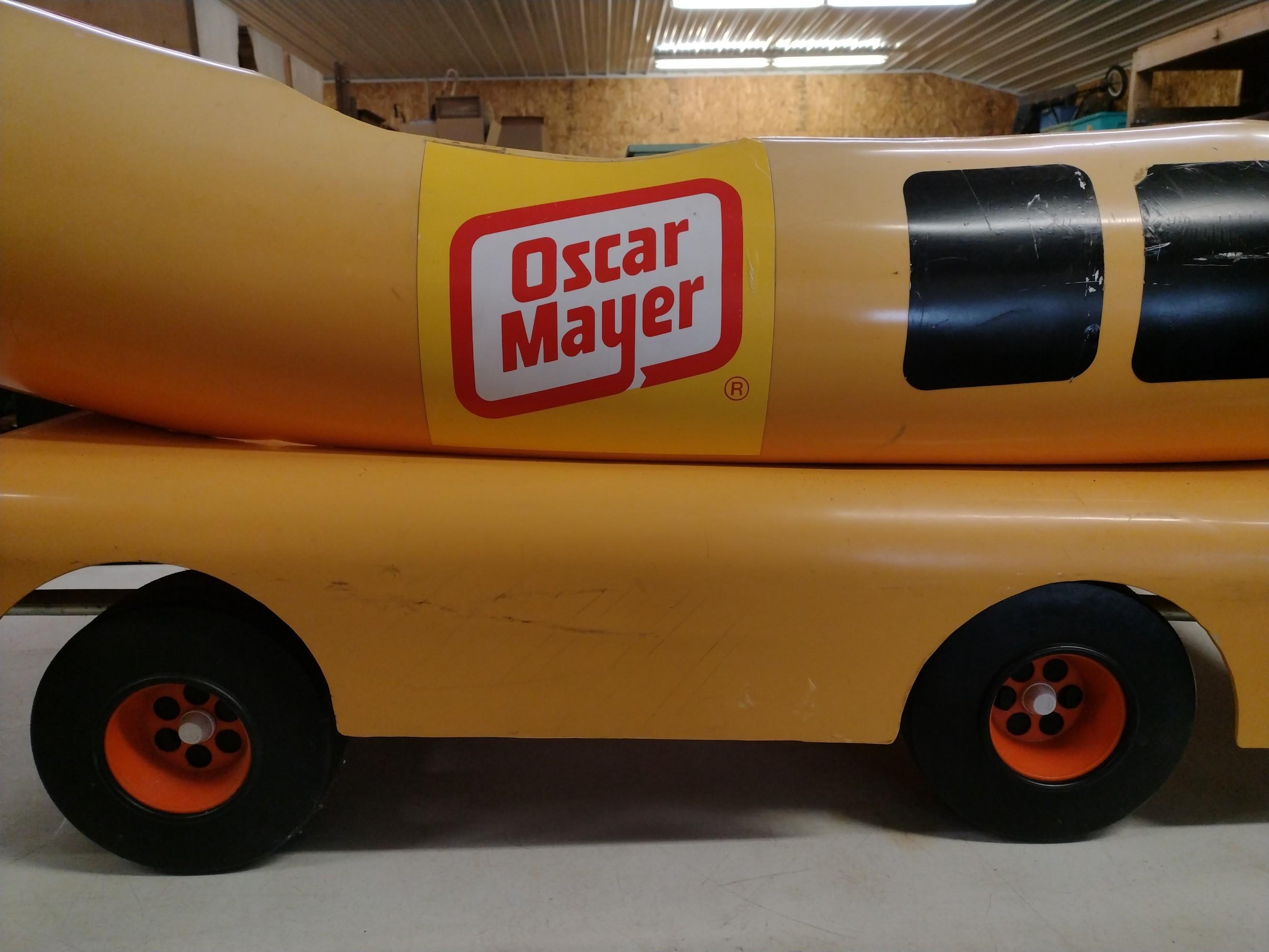 Oscar Mayer Wienermobile Plastic Pedal Car