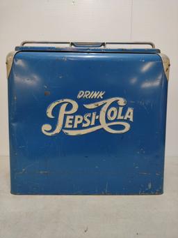Pepsi-Cola Galvanized Cooler