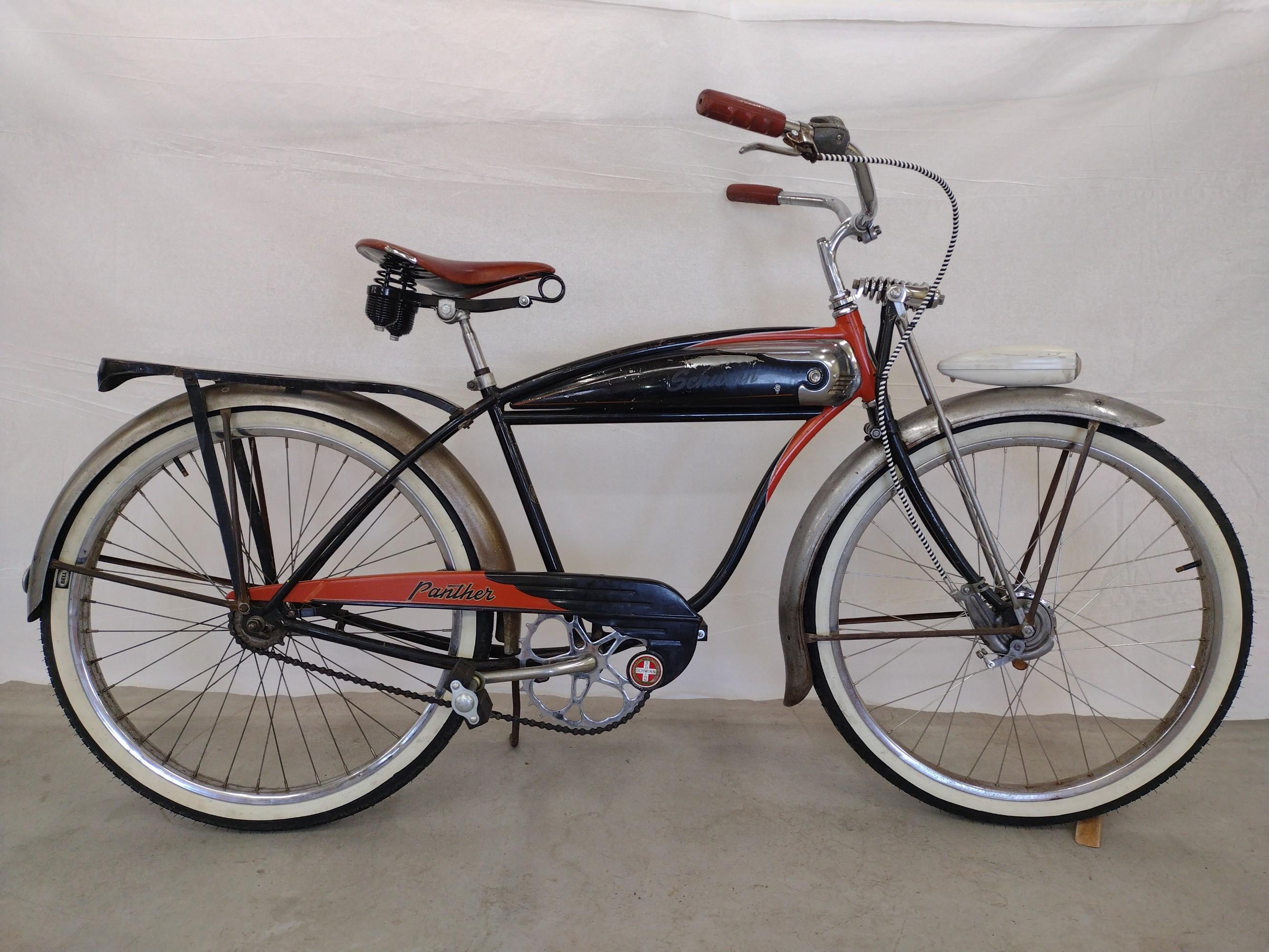 1952 Schwinn Panther Bicycle Front Drum Brakes