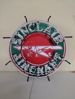 Sinclair Aircraft Neon Sign