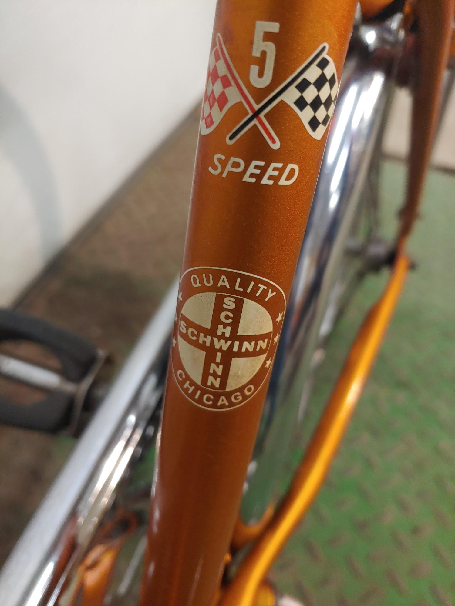 Schwinn, 1967, Coppertone, Fastback Stingray