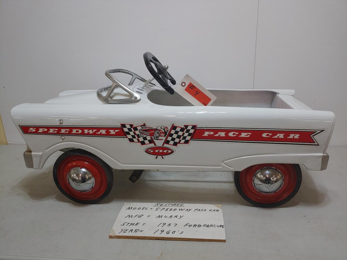 1957 Mercury Speedway Pace Pedal Car