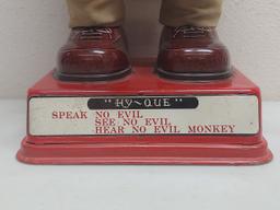 Hy-Que Speak See Hear No Evil Monkey Toy