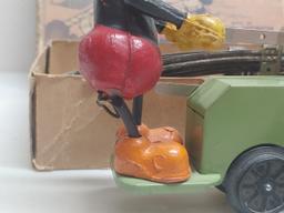 Lionel Mickey Mouse Hand Car Wind-Up Toy Set