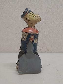 Popeye Wind-Up Tin Toy