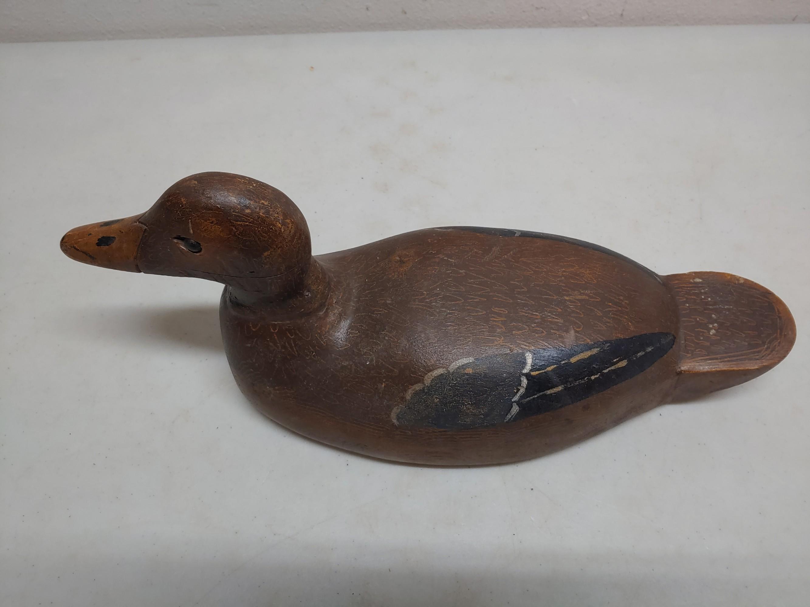 Edger Wendorf Mallard Hen Standard Size Decoy