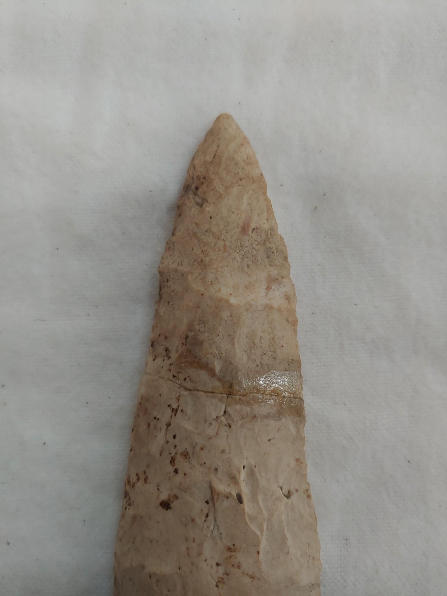 Native American Spear Tips, 4.50" , 5" Long