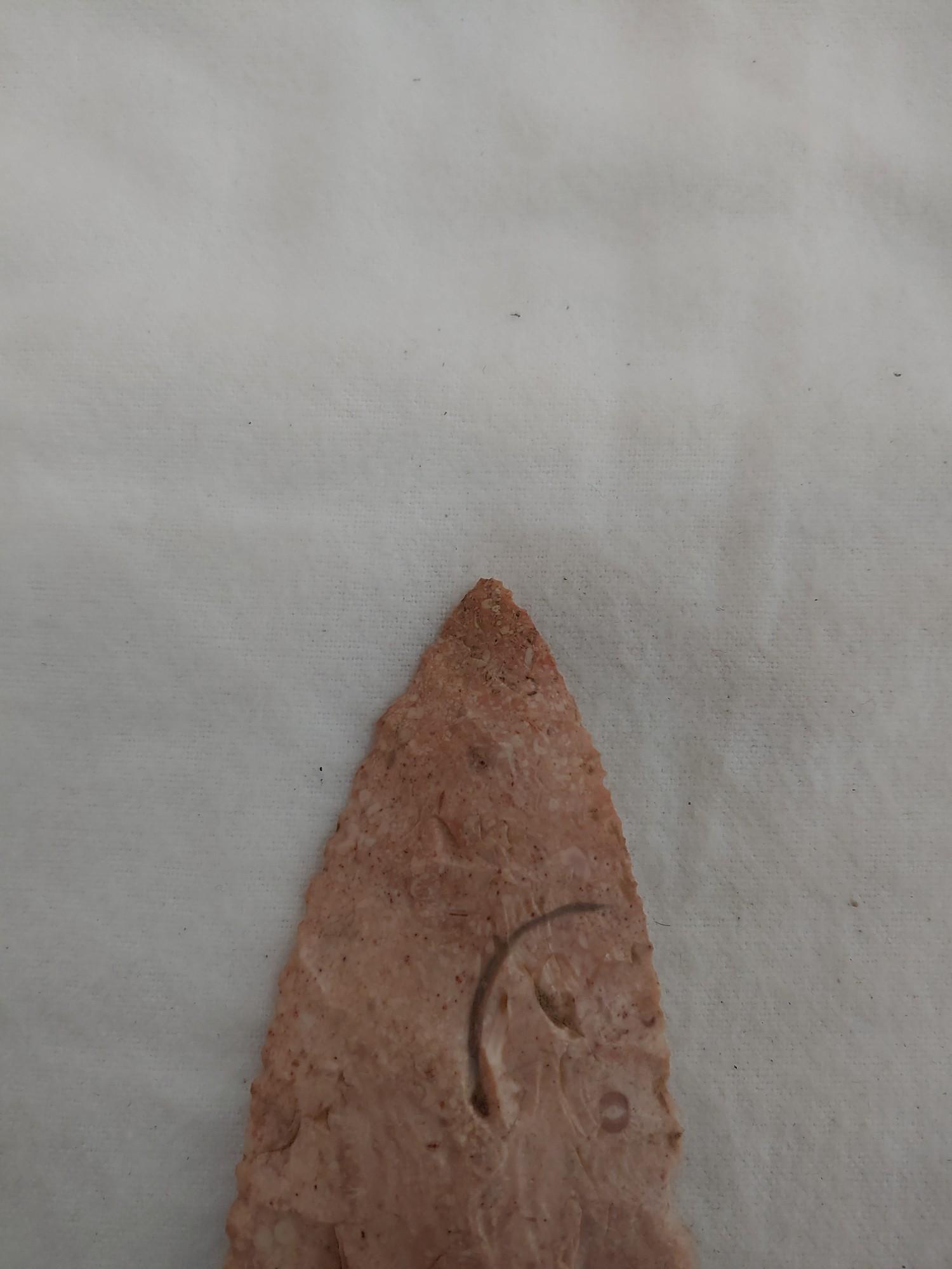 Native American Spear Tips, 4.50" , 5" Long