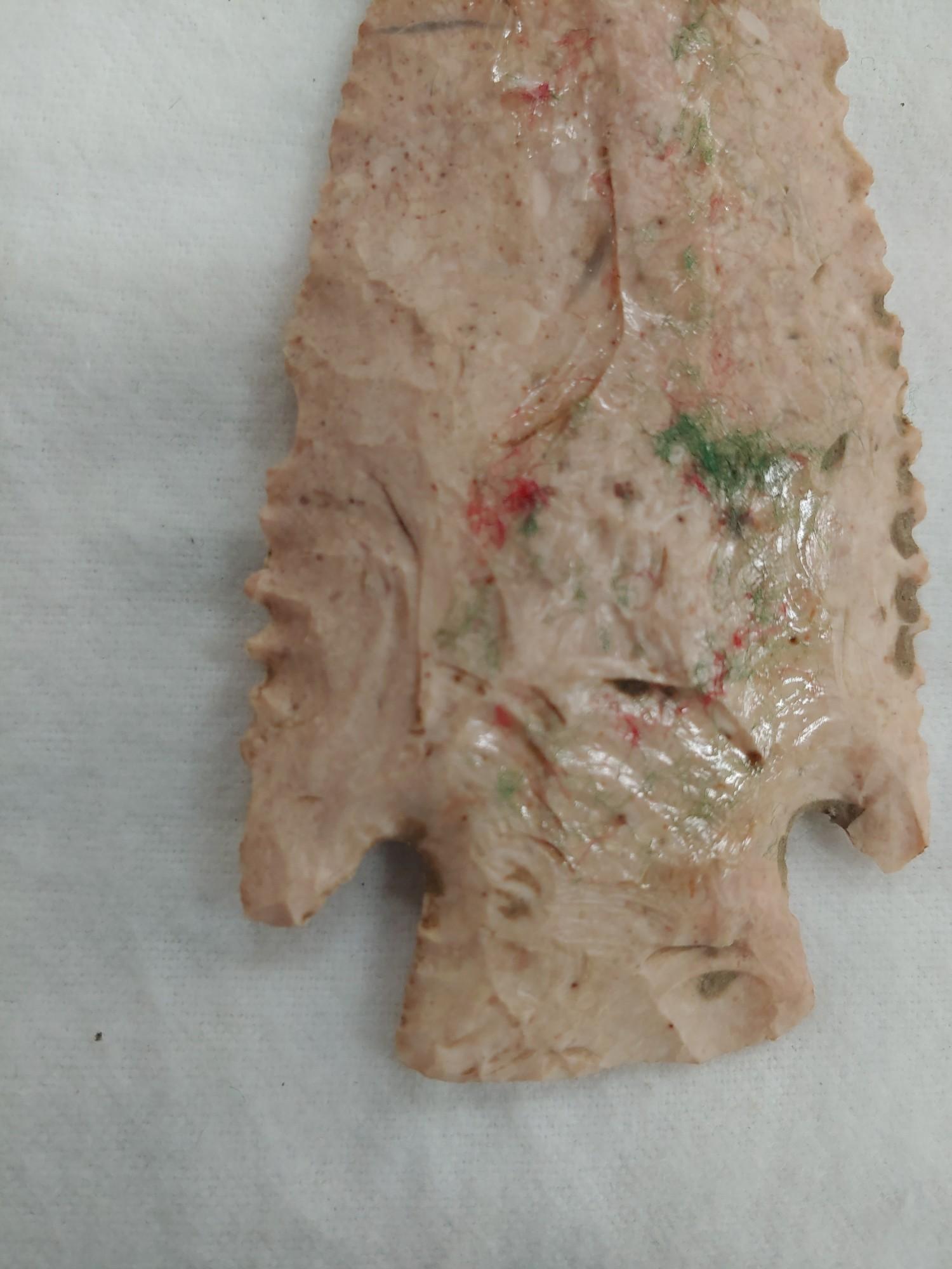 Native American Spear Tips, 4.50" , 5" Long
