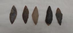 Native American 5 Leaf Scraper, 3.50" Long