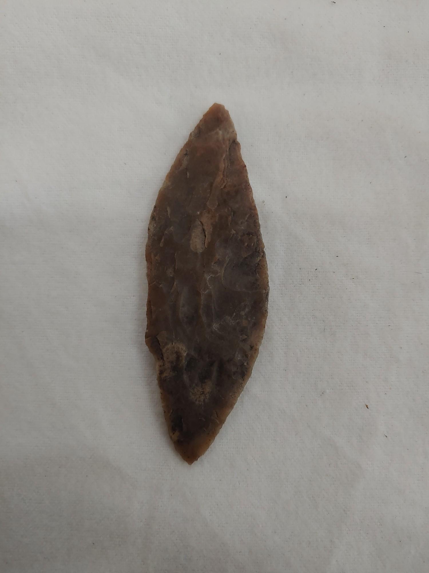 Native American 5 Leaf Scraper, 3.50" Long