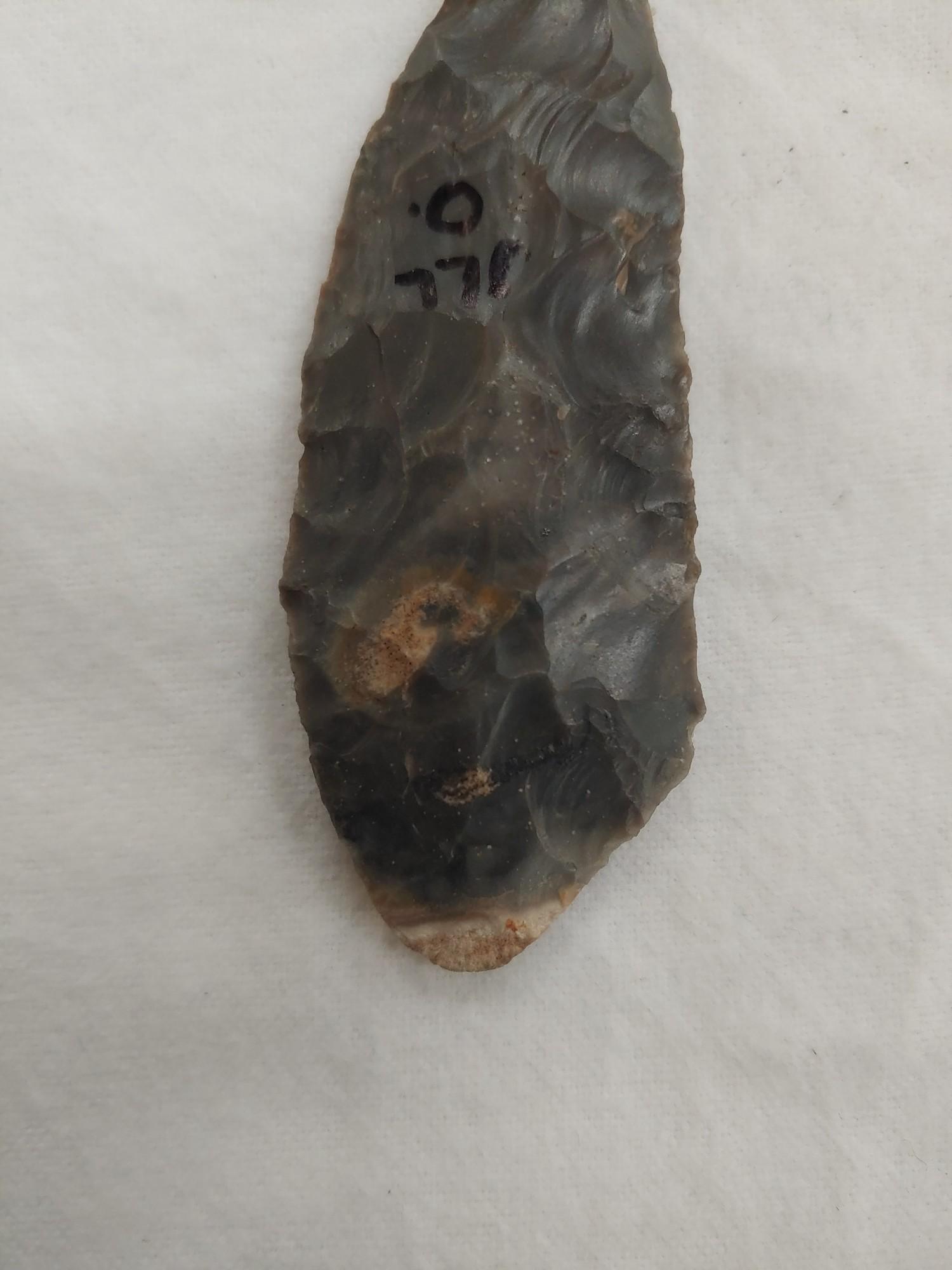 Native American 5 Leaf Scraper, 3.50" Long