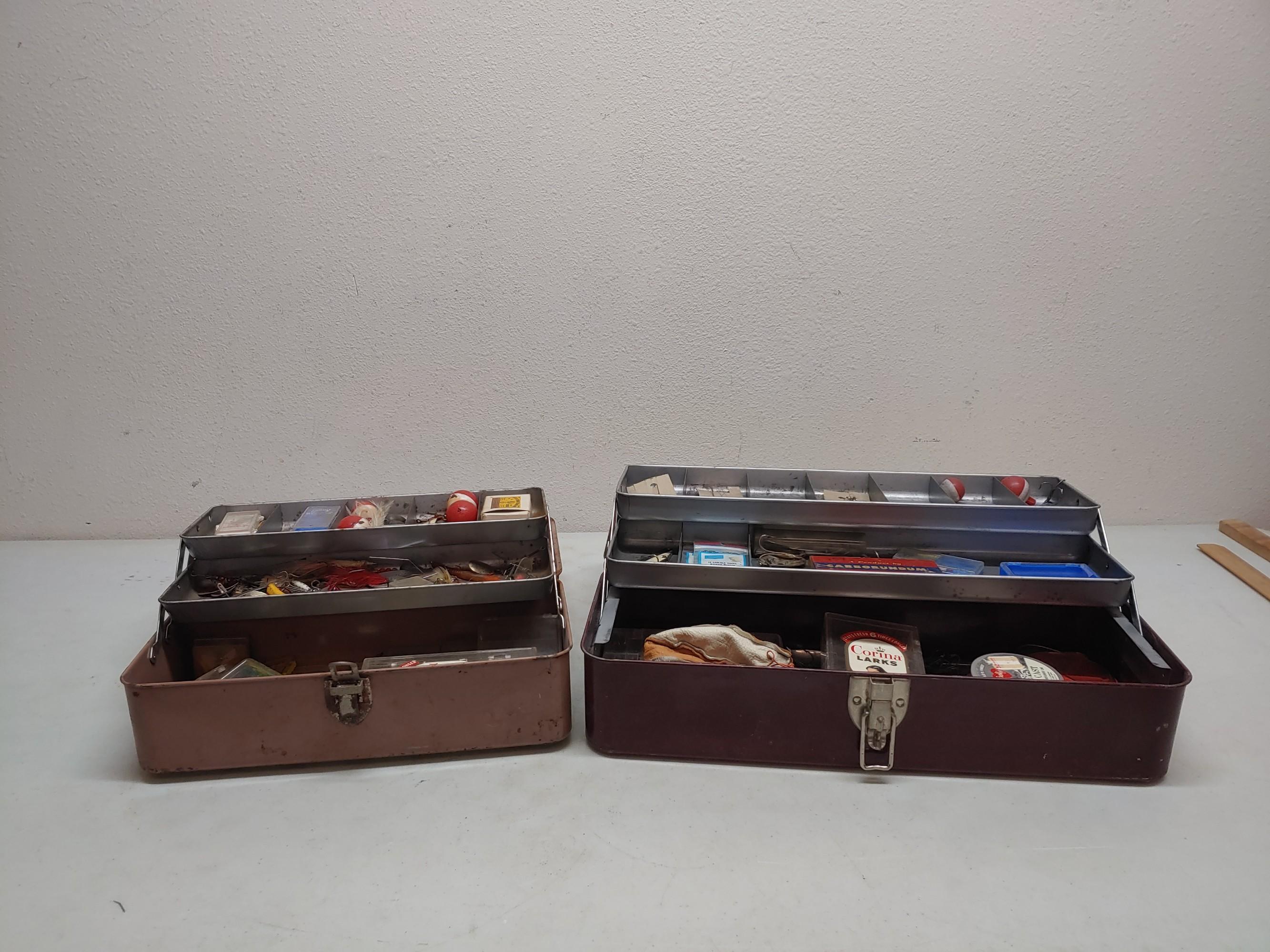 2 Tackle Boxes and Tackle