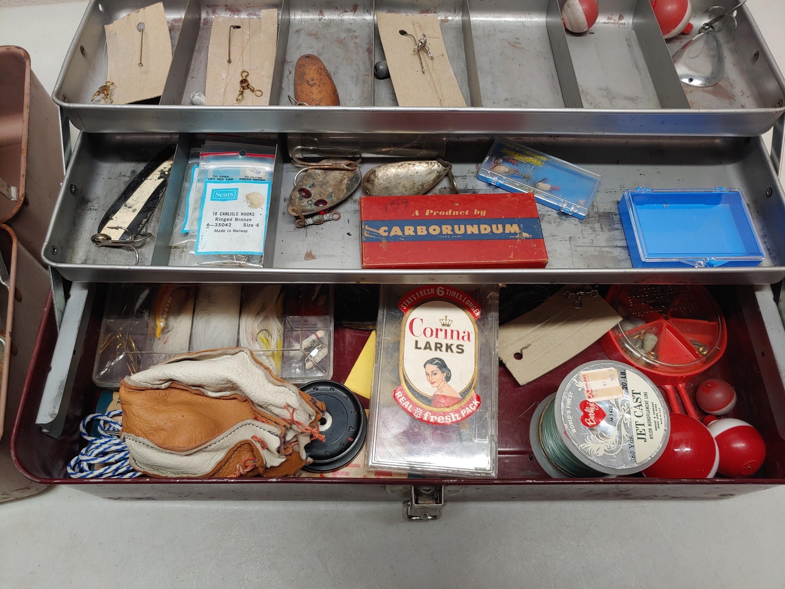 2 Tackle Boxes and Tackle