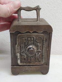 Metal Combination Coin Deposit Bank