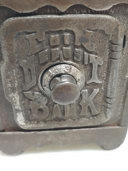 Metal Combination Coin Deposit Bank