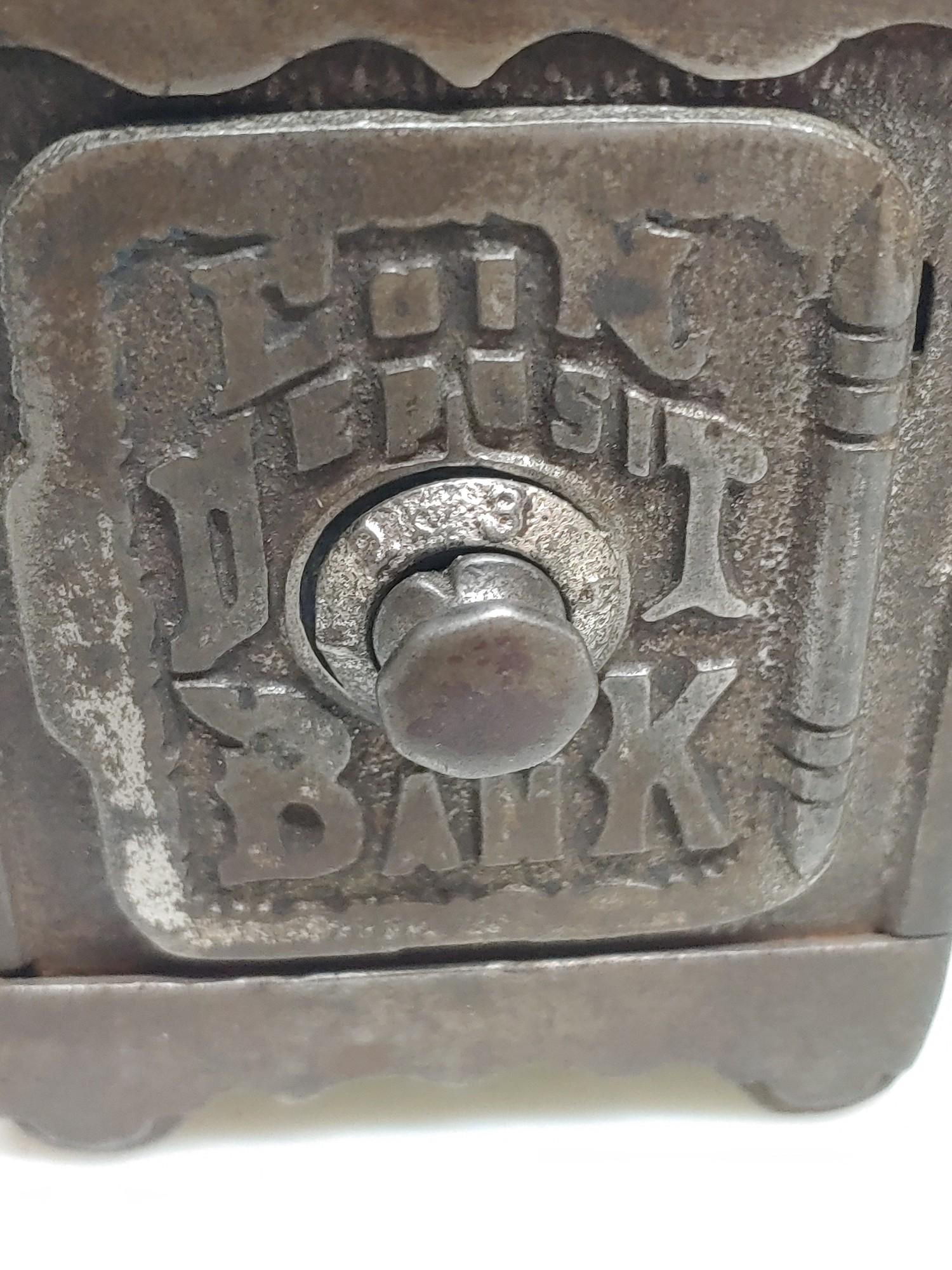 Metal Combination Coin Deposit Bank